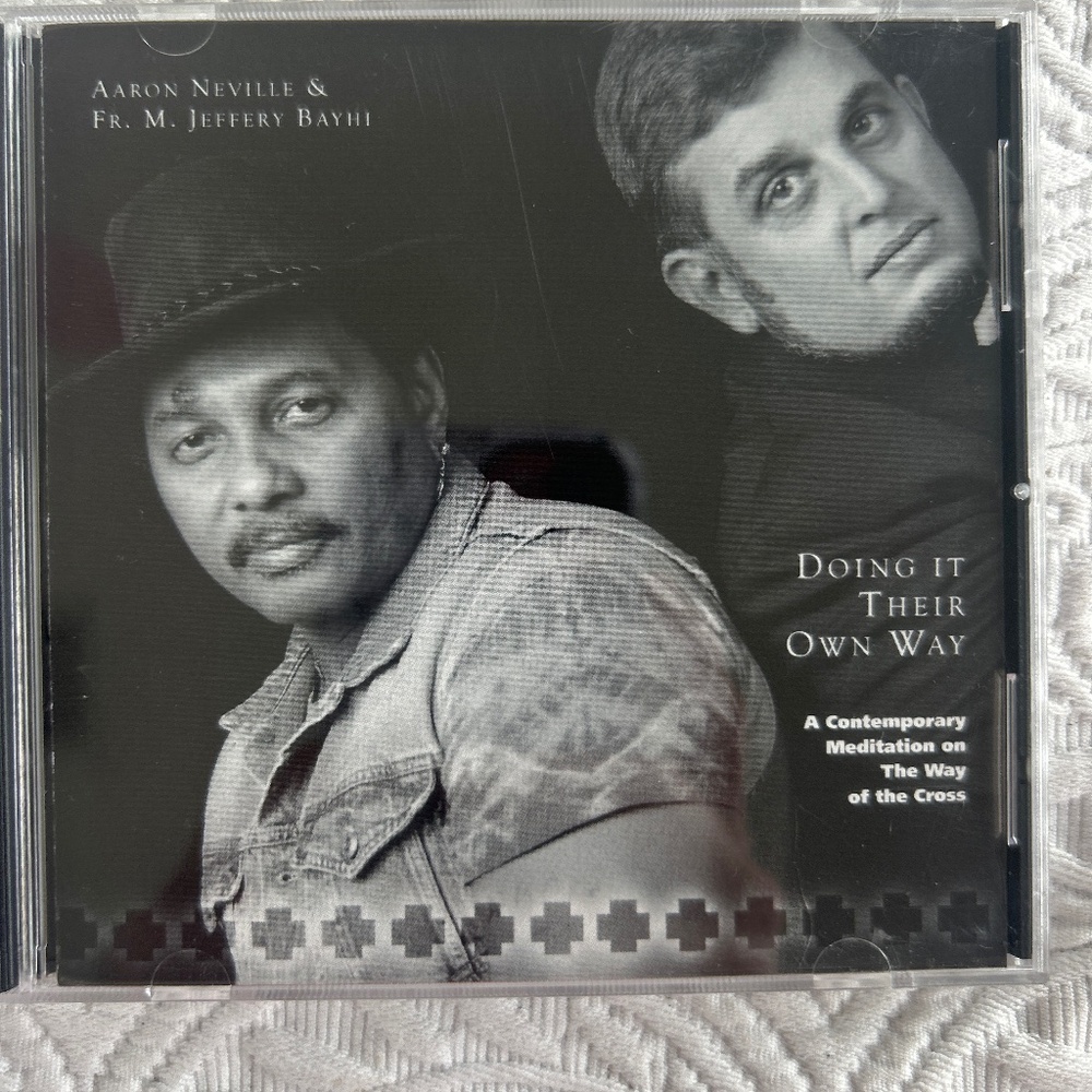 Aaron Neville and Fr M. Jeffery Bayth